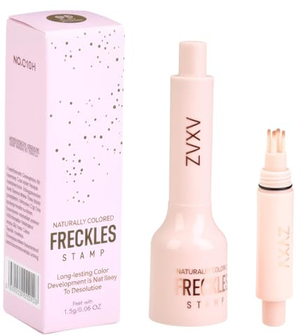 Stylo à taches de rousseur foncé pour faux freckles naturels, Freckles Pen pour peaux sensibles, stylo Freckle imperméable avec technologie d'impression, séchage rapide, doux pour la peau, maquillage