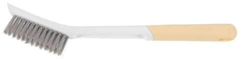 BAZEITFLOW Cepillo De Limpieza Cocina Profesional Con Mango Ergonómico Cerdas De Nylon Resistentes Para Placas Gas y Quemadores Removedor De Grasas y Manchas Aceitosas Para Estufas y Encimera