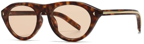 MUTYNE Cat-Eye-Sonnenbrille in Bonbonfarben, Damenmode, ovale Sonnenbrille mit Nieten