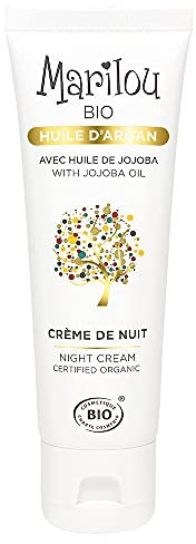 Marilou Bio Crema di Notte Argan Tubo di 50 ml