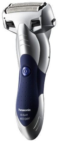 Panasonic ES-SL41 Milano Wet and Dry 3-Blade Electric Shaver for Men (Silver)