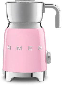 Smeg 50's Retro Style Aesthetic Milk Frother (Pink)