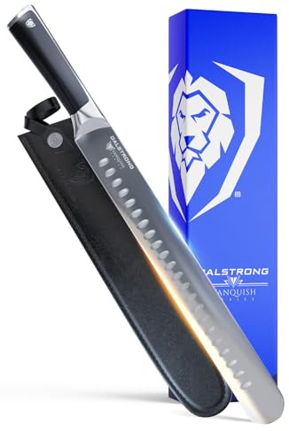 Dalstrong Slicing & Carving Knife - 12 inch - Vanquish Series - Forged High Carbon German Steel - POM Handle - Professional Kitchen Knife Gift - Razor Sharp Slicer Knife - NSF Certified