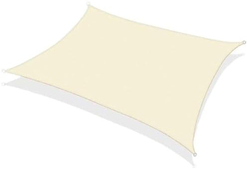 NILZA Sonnensegel Rechteckig Wasserdicht 1.5 X 3 M UV-beständig Sonnensegel Schattentuch Atmungsaktive Sonnenschutz Mit Seil, Für Balkon Terrasse Garten Outdoor, Vielen Größen (Size : 4x5m(13x16ft))