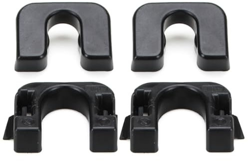 KGDUYC Enganches para viseras parasol 2 juegos de soportes para tapa de maletero adecuados para varios modelos de automóviles, fáciles de instalar y de estructura resistente