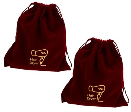 TOVINANNA 2stücke Handtrockner-Aufbewahrungstasche Mit Kordelzug Organizer Für Reise-haartrockner Und Styling-geräte Schützt Vor Beschädigungen Für Hotel Und Reisen