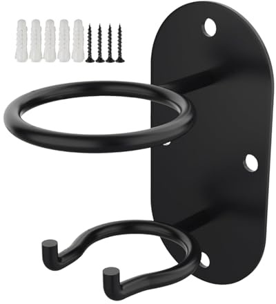 Baseballschläger-Wandhalterung, Baseballschläger-Wandhalterung, Metallschläger-Aufhänger für die Wand, 2-in-1, Sportzubehör, Baseball-Ringhalter, Aufbewahrungshalterung für Kinder, Erwachsene