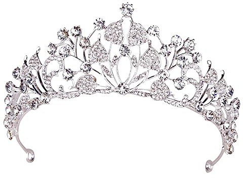 Healeved Couronne De Mariée -tête Décoratif Pour Cheveux De Femme Accessoire De Coiffure Pour Mariage Et Occasions Spéciales