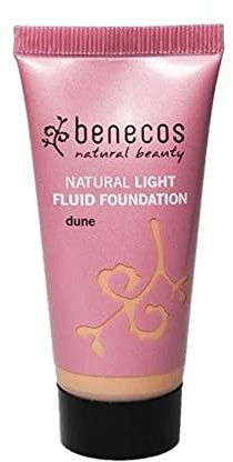 Benecos Natural Cosmetics - Light Fluid Foundation - Liquid - Matting - Vegan - Dune - 30 ml