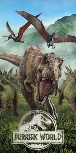 Jurassic World Duschtuch Badetuch Handtuch Strandtuch 70 x 140cm
