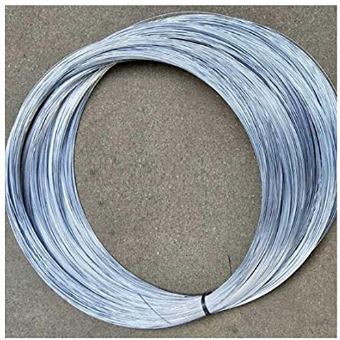 Galvanisierter Draht, Krawatte, weich gefesselt Draht, Baustelle, manuelles DIY Hängende Vorhang Wäscheleine, Gartenlinie-1.3mm*35m