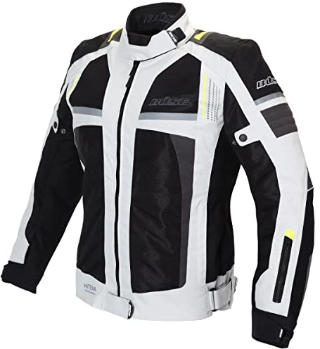 Büse Livorno Meshjacke Motorradjacke hellgrau Damen 48