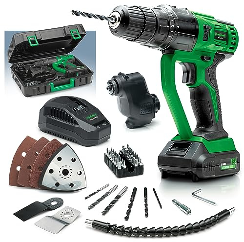 HERRAMIENTA 7 EN 1 MULTITOOL Galería del Coleccionista 58 piezas y Maletín-Organizador Cabezales intercambiables Sin cable Máxima autonomía Prestaciones profesionales Fácil de usar
