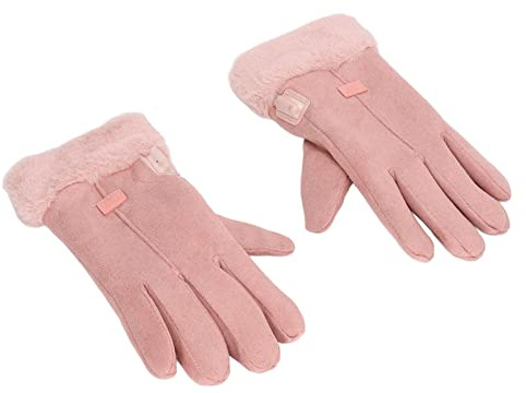 Keenso Beheizte Handschuhe, elektrisch beheizte Handschuhe für Damen, Winter, warme beheizte Handschuhe, 1 Paar Vollfinger-USB-beheizte Handschuhe, Damen, Winter, warm, elektrisch, beheizt,