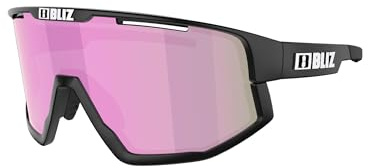 Bliz Fusion Small Matt Black/Brown w Rose Multi