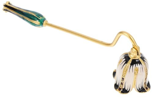 Warmhm Metallkerzenlöscher Tragbar Mit Langem Griff Für Flammenlöschen Sicher Ohne Spritzer Dochtabdeckung Für Zuhause