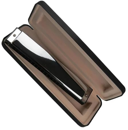21-Loch-Vibrato-Mundharmonika mit langlebigen Stimmzungen aus Phosphorbronze und Kunststoffkörper(G)