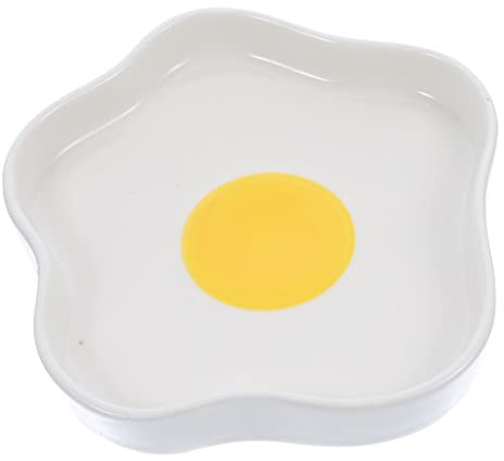 Amosfun Dessertplatte Keramik Obstteller Speiseteller Unregelmäßiger Servierteller Für Schreibtisch Nachmittagstee-präsentation Schmuck-display-tablett