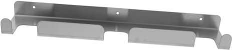 COLLBATH Pizza Peel Wall Rack Stainless Steel Pizza Tool Holder Kitchen Storage Shelf Wall Mount Holder Organizing Bracket Modern Style