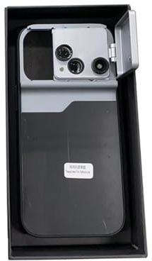 FEICHAO Funda para teléfono móvil ojo de pez macro teleobjetivo triple compatible con iPhone 16 Pro/16 Pro Max (compatible con 16 Pro)