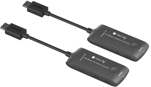 Techly 369489 Extender HDMI 4K 60Hz Wireless 5G 20m Nero