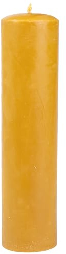 BeesWax World Bienenwachskerzen – Handgefertigte Stumpenkerzen aus 100% natürlichem Bienenwachs (XXL: ca. 29 cm x 7 cm | 1,1 KG)