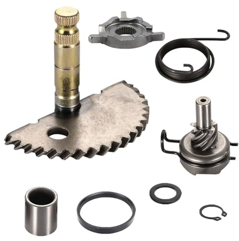 Gutol Kickstarter-tandhjul Bromscykel kickstart-tandhjul Bromscykel kickstart kickstarter-axeln för Rex RS 450 50 GY6 49CC 50CC 80CC 100CC skoter