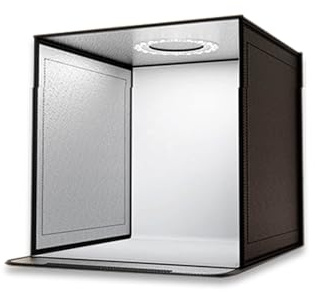 Depisuta Scatola Luminosa Portatile per Studio Fotografico, Scatola Fotografica Pieghevole con 72 Luci LED, Regolazione della luminosità a 10 Livelli e Temperatura Colore 3000K-6000K