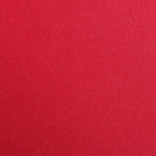Clairefontaine 97156C Tonzeichenpapier Pack, 25 Bögen Premium, 50 x 70 cm, 120 g, rot