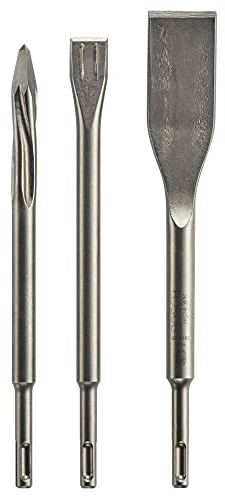 BOSCH HS143PK 3 pc. SDS-plus Bulldog Self-Sharpening Chisel Set