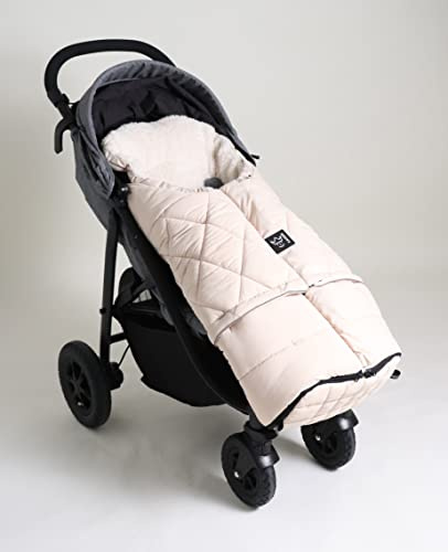 KAISER 65765311 Fußsack MOONY 2in, sand/creme