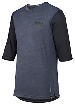 IXS MTB-Jersey ¾-Arm Carve X Schwarz Gr. M