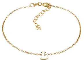 Elli Armband Damen Anhänger Buchstabe L Basic in 925 Sterling Silber