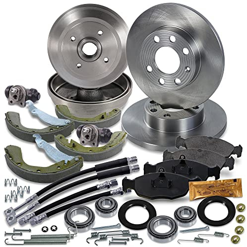 ATEC Germany Bremsenset Vorderachse inkl. Bremsscheiben Ø 236 mm Belüftet + | Kompatibel mit: OPEL CORSA B, CORSA B Kasten/Schrägheck
