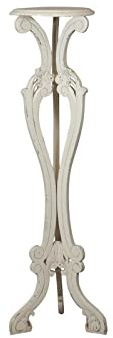 Biscottini Pflanzkübel aus Holz 132 x 40 x 40 cm | Halter für Pflanzgefäße | Antik-Effekt