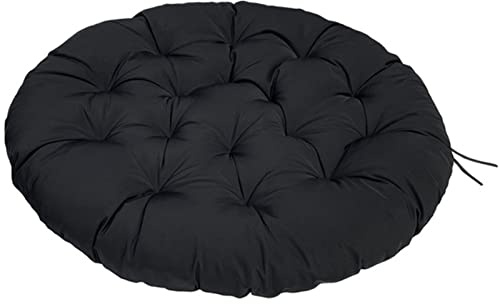 ZTGL Papasansessel Kissen Polster für Gartensesse, Kissen für Hängesessel 40-180cm Rund Schaukelstuhlkissen Wasserdicht Papasan Ersatzpolster für Indoor Outdoor