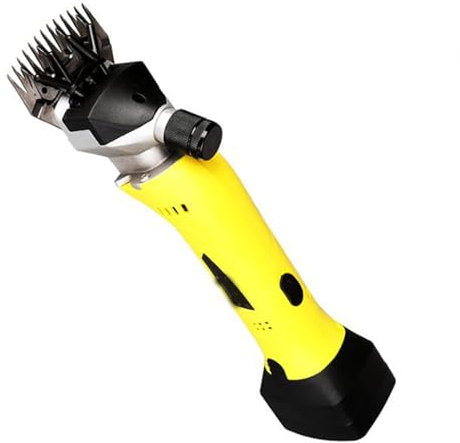HYZHANHONG Tosatrice di Lana elettrica, tosatrice di Pecore Senza Fili, 500W, Batteria Integrata 4000mah x2 per tosare Pecore, capre, Cani di Grossa Taglia