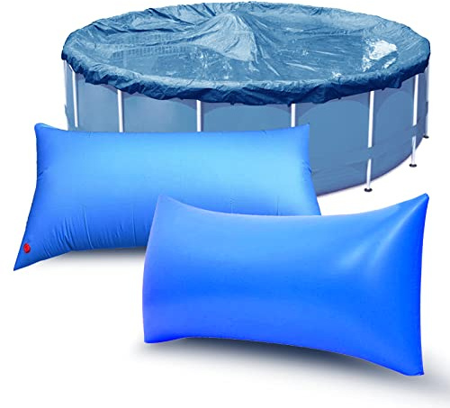 Coussin Piscine Hivernage Rectangle 8×4ft, Flotteur Hivernage Piscine, Coussin Gonflable Hiver, Ballon Hivernage Piscine Hors Sol, Accessoires Piscine pour Bache Oreiller Piscine Antigel (2 Pièces)