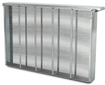 Zusetzkäfig (Bannwabentasche) aus Metall für 1 Dadant US Rähmchen, mit Deckel, verzinkt – Robuster Isolator zur Königinnenzucht und Brutkontrolle, 3,2 mm Drahtabstand