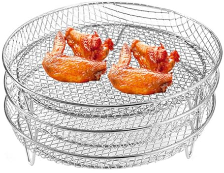 BBQ Grillkorb, Edelstahl Grillkorb, Backform Set Korb, Mesh Grillkorb, Frittierkorb Backblech, Grillgitter BBQ Backkorb Zum Backen Von Keksen Und Kuchen Grillen Und Kühlen