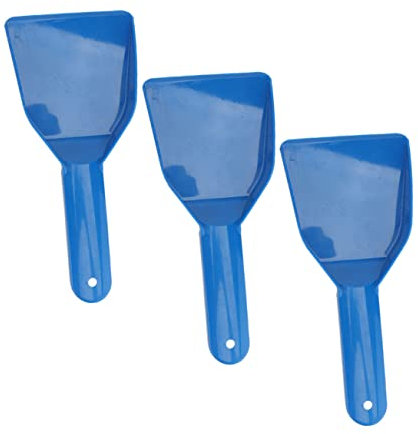 PAMINGONO Raspador De Hielo Plástico para Coche y Hogar 3 Piezas 12,7x28 Cm Pala De Nieve para Refrigerador Congelador Uso Doméstico