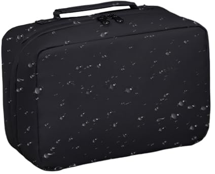 Borsa da viaggio, grande capacità, impermeabile, borsa da viaggio per uomo con scomparti multipli, per fidanzato, marito, adolescenti, ragazzi, detergente viso, lozione, sapone per rasoio, palestra