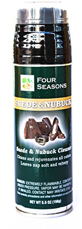 Four Seasons Suede & Nubuck Cleaner Restorer Conditioner 5.5 Oz Can