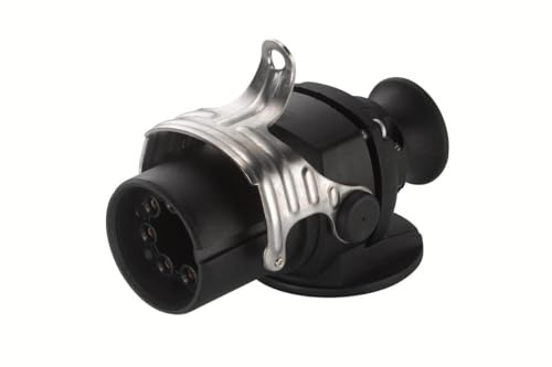 HELLA 8JA 011 896-001 Stecker - 12V - 7-polig - Stecker: Schraubkontakt - DIN/ISO: 7638-2