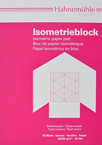 Hahnemühle 10662762 Isometrieblock A3 raut