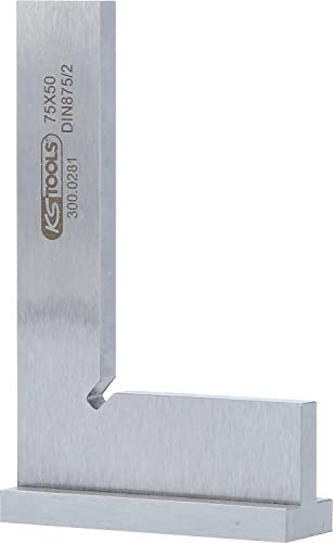 KS Tools 300.0281 Anschlagwinkel nach DIN 875/2, 75mm
