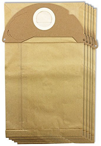 SPARES2GO Dust Bags compatible with Karcher MV2 IPX4 Vacuum Cleaners (Pack of 5)