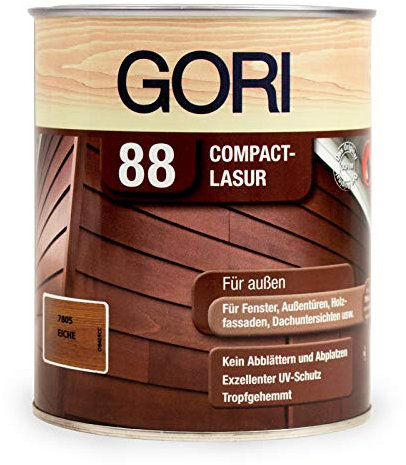 Gori 88 Compact Holz Lasur Eiche 7805, 5,00 Liter