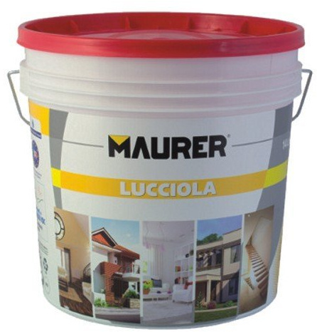 Idropittura Bianca Semilavabile Lucciola Lt 14 Colori Pittura Murale