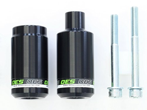 OES Accessories Brand Frame Sliders Compatibility for 2011-2026 Kawasaki ZX10R (Green)